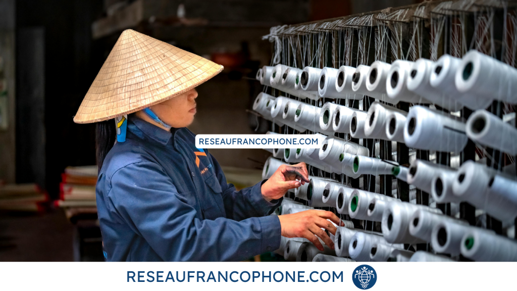 le textile au vietnam un des secteurs économiques vietnamien et meilleurs secteurs du sourcing au vietnam pour investir au Vietnam
