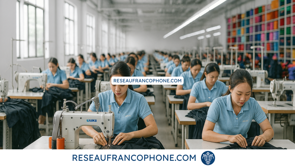 Usines Textiles au Vietnam